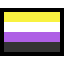 Emoji nonbinary_flag